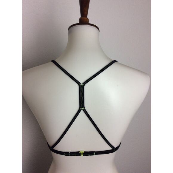 Victoria's Secret Swim Bikini Top Print Triangle Padded Swimwear - Picture 5 of 7